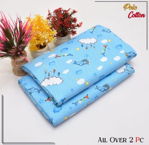 Libas e Khas Floral Prints Micro Polo Cotton 2025 | 2Pcs Digital Printed Summer Dress LKPC-00146