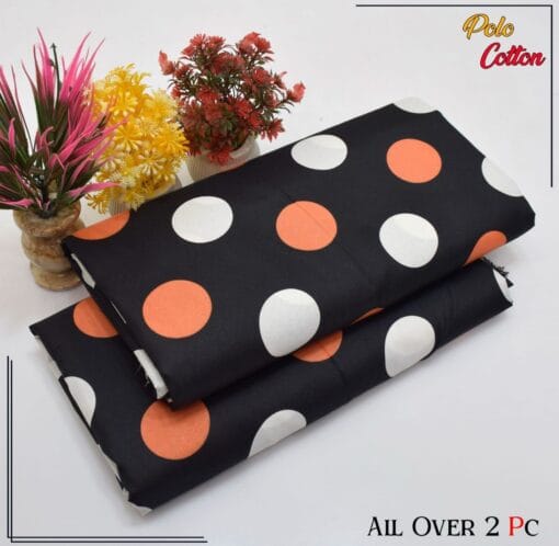 Libas e Khas Floral Prints Micro Polo Cotton 2025 | 2Pcs Digital Printed Summer Dress LKPC-00109