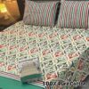 Pure Cotton King Size Bedsheet for Summer 2025 ? Elegant Comfort for Pakistani Homes LKBPC-056