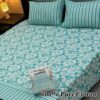 Pure Cotton King Size Bedsheet for Summer 2025 ? Elegant Comfort for Pakistani Homes LKBPC-024