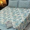 Pure Cotton King Size Bedsheet for Summer 2025 ? Elegant Comfort for Pakistani Homes LKBPC-019