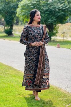 Bin Saeed by libas e khas Lawn | 3Pcs Embroidered Summer Collection 2025
