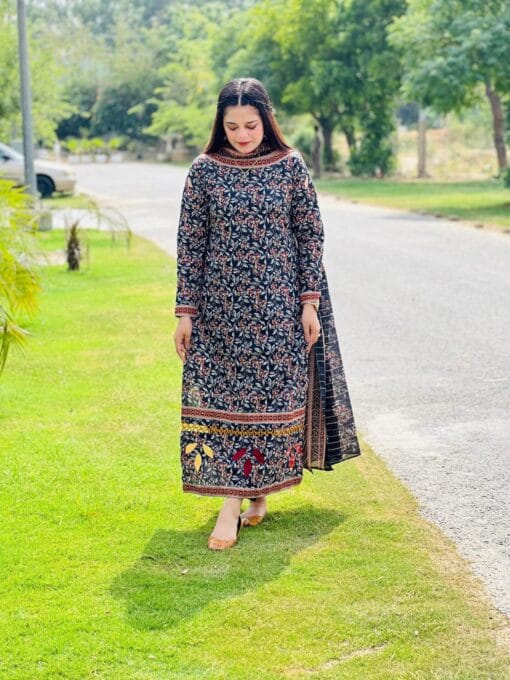 Bin Saeed by libas e khas Lawn | 3Pcs Embroidered Summer Collection 2025