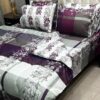 Vicky Razai Complete 6 PCS Bedding Set King Size ? Vicky Razai & Cotton Bedsheet - RZK-026