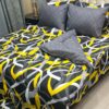 Vicky Razai Complete 6 PCS Bedding Set King Size ? Vicky Razai & Cotton Bedsheet - RZK-014