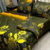 Vicky Razai Complete 6 PCS Bedding Set King Size ? Vicky Razai & Cotton Bedsheet - RZK-007