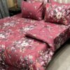Vicky Razai Complete 6 PCS Bedding Set King Size ? Vicky Razai & Cotton Bedsheet - RZK-006