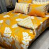 Vicky Razai Complete 6 PCS Bedding Set King Size ? Vicky Razai & Cotton Bedsheet - RZK-028