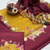 Libas e Khas Tie N Die shamooz silk winter dress 2025 | winter shamooz silk collections 2025