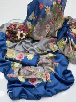 Libas e Khas Tie N Die shamooz silk winter dress 2025 | winter shamooz silk collections 2025