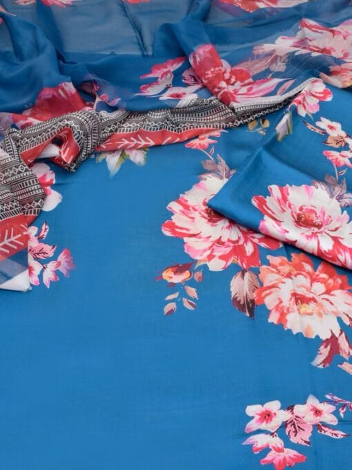 Libas e Khas Tie N Die shamooz silk winter dress 2025 | winter shamooz silk collections 2025