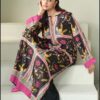 Libas e Khas Tie N Die shamooz silk winter dress 2025 | winter shamooz silk collections 2025