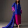 Libas e Khas Tie N Die shamooz silk winter dress 2025 | winter shamooz silk collections 2025