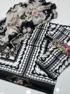 Libas e Khas Tie N Die shamooz silk winter dress 2025 | winter shamooz silk collections 2025