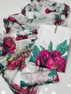 Libas e Khas Tie N Die shamooz silk winter dress 2025 | winter shamooz silk collections 2025
