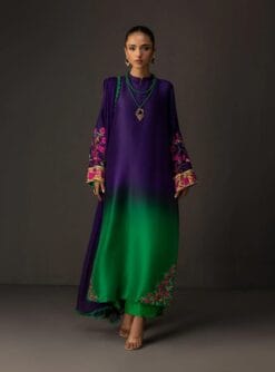 Libas e Khas Tie N Die shamooz silk winter dress 2025 | winter shamooz silk collections 2025