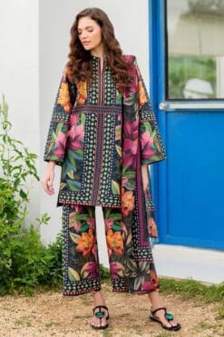 Libas e Khas Tie N Die shamooz silk winter dress 2025 | winter shamooz silk collections 2025