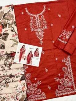 Mohagni 3Pcs Embroidered winter dhanak Collection 2025 | Mohagni winter collections 2025 | Mohagni winter sale 2025