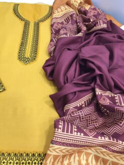 Aisling 3pcs Embroidered Lawn Suit 2025 | Aisling summer sale 2025 | Aisling unstitched 3 piece premium embroidered lawn suit 2025