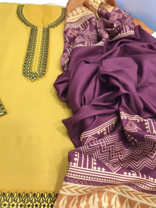 Aisling 3pcs Embroidered Lawn Suit 2025 | Aisling summer sale 2025 | Aisling unstitched 3 piece premium embroidered lawn suit 2025