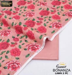 Bonanza Satrangi Lawn BS-00190 | 2 Piece Digital Printed Premium Summer Lawn Dress 2025 Sale