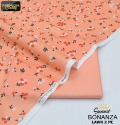 Bonanza Satrangi Lawn BS-00190 | 2 Piece Digital Printed Premium Summer Lawn Dress 2025 Sale
