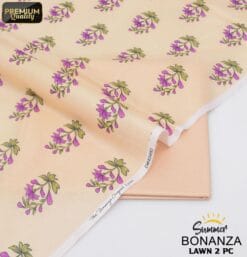 Bonanza Satrangi Lawn BS-00190 | 2 Piece Digital Printed Premium Summer Lawn Dress 2025 Sale