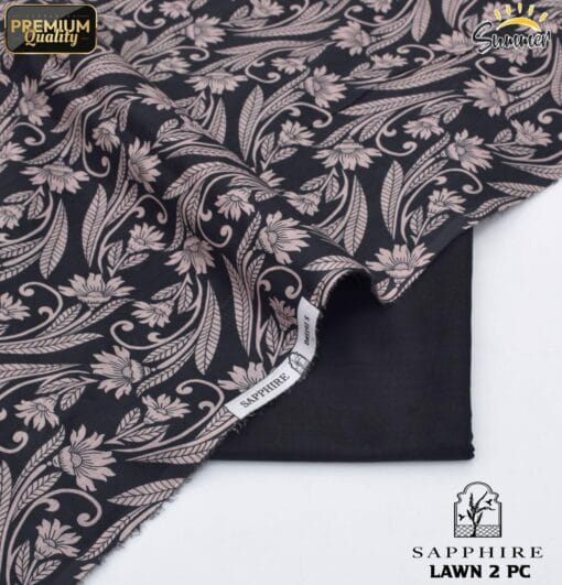 Bonanza Satrangi Lawn BS-00190 | 2 Piece Digital Printed Premium Summer Lawn Dress 2025 Sale