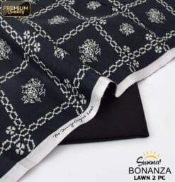 Bonanza Satrangi Lawn BS-00190 | 2 Piece Digital Printed Premium Summer Lawn Dress 2025 Sale