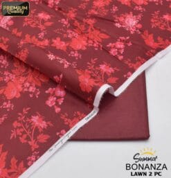 Bonanza Satrangi Lawn BS-00190 | 2 Piece Digital Printed Premium Summer Lawn Dress 2025 Sale