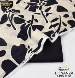Bonanza Satrangi Lawn BS-00190 | 2 Piece Digital Printed Premium Summer Lawn Dress 2025 Sale
