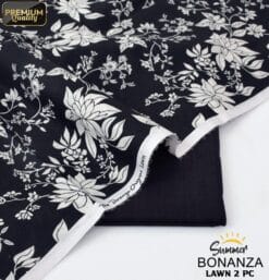 Bonanza Satrangi Lawn BS-00190 | 2 Piece Digital Printed Premium Summer Lawn Dress 2025 Sale