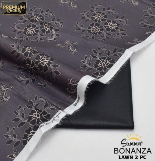 Bonanza Satrangi Lawn BS-00190 | 2 Piece Digital Printed Premium Summer Lawn Dress 2025 Sale
