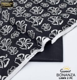 Bonanza Satrangi Lawn BS-00190 | 2 Piece Digital Printed Premium Summer Lawn Dress 2025 Sale