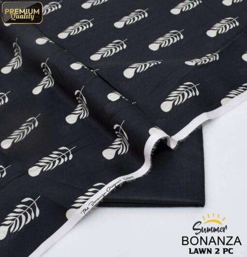 Bonanza Satrangi Lawn BS-00190 | 2 Piece Digital Printed Premium Summer Lawn Dress 2025 Sale