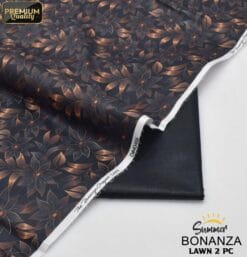 Bonanza Satrangi Lawn BS-00190 | 2 Piece Digital Printed Premium Summer Lawn Dress 2025 Sale