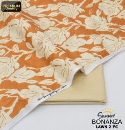 Bonanza Satrangi Lawn BS-00190 | 2 Piece Digital Printed Premium Summer Lawn Dress 2025 Sale