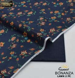 Bonanza Satrangi Lawn BS-00190 | 2 Piece Digital Printed Premium Summer Lawn Dress 2025 Sale
