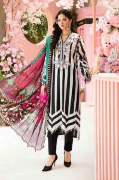 MariaB Lawn MB-111 | 3Pcs Embroidered Summer Lawn Collection 2025