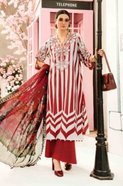 MariaB Lawn MB-112 | 3Pcs Embroidered Summer Lawn Collection 2025