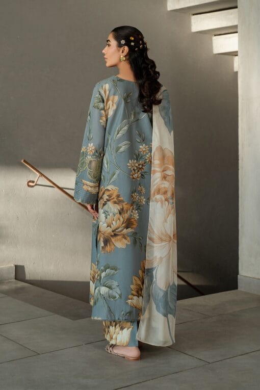 Baroque Lawn BQ-9301 | Unstitched 3Pcs Digital Printed Summer Collection 2025 - Image 3
