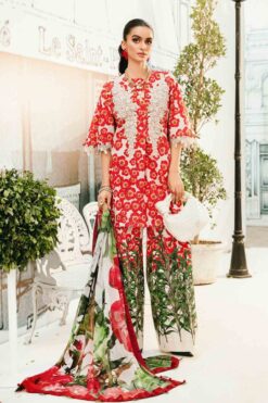MariaB Lawn MB-109 | 3Pcs Embroidered Summer Lawn Collection 2025