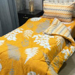 Vicky Razai Set 3 Piece for Single Bed | Mix Cotton, 500 GSM Filling  - RZ-021
