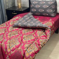 Vicky Razai Set 3 Piece for Single Bed | Mix Cotton, 500 GSM Filling  - RZ-020