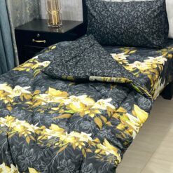 Vicky Razai Set 3 Piece for Single Bed | Mix Cotton, 500 GSM Filling  - RZ-017