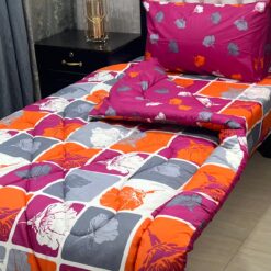 Vicky Razai Set 3 Piece for Single Bed | Mix Cotton, 500 GSM Filling  - RZ-016