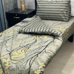Vicky Razai Set 3 Piece for Single Bed | Mix Cotton, 500 GSM Filling  - RZ-014