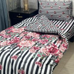 Vicky Razai Set 3 Piece for Single Bed | Mix Cotton, 500 GSM Filling  - RZ-012