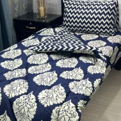 Vicky Razai Set 3 Piece for Single Bed | Mix Cotton, 500 GSM Filling  - RZ-006