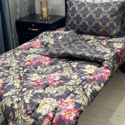 Vicky Razai Set 3 Piece for Single Bed | Mix Cotton, 500 GSM Filling  - RZ-005